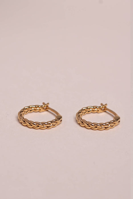 Chiara mini hoop earrings